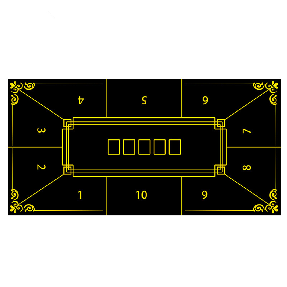 Gaming Desk Mat - 두꺼운 고무 포커 테이블보 카지노 텍사스