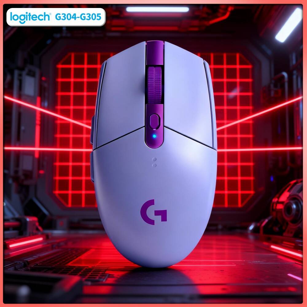 Pc Gaming Logitech - 고정밀 로지텍 G305 LIGHTSPEED 마우스, 12000