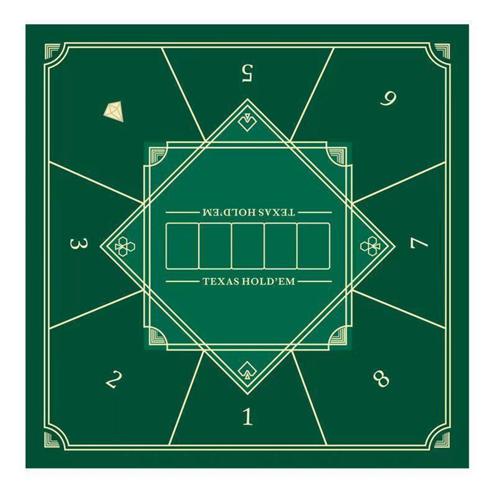 Gaming Desk Mat - 두꺼운 텍사스 홀덤 포커 매트 방수