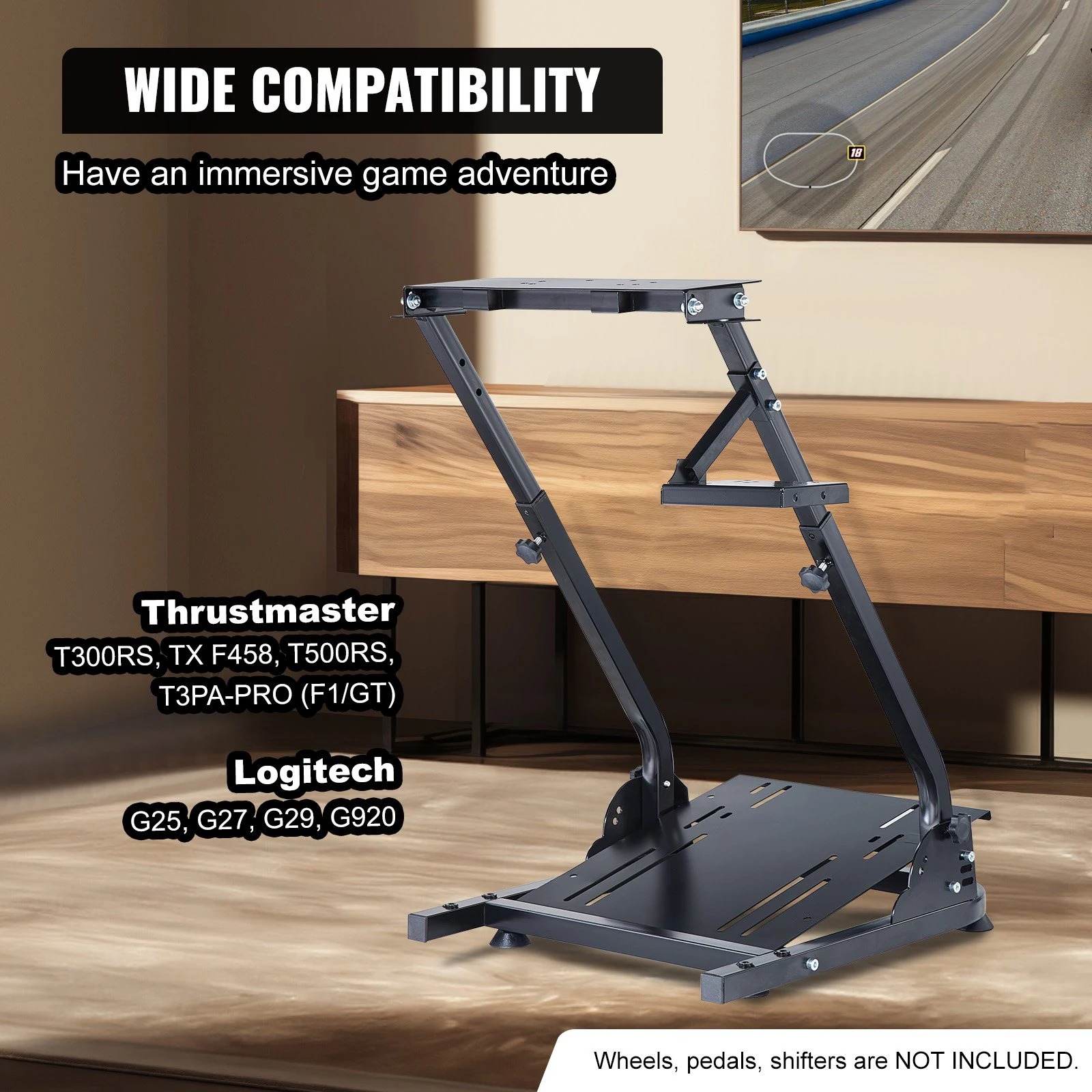 Pc Gaming Logitech - SIHAO Xbox 레이싱 시뮬레이터 휠 스탠드와