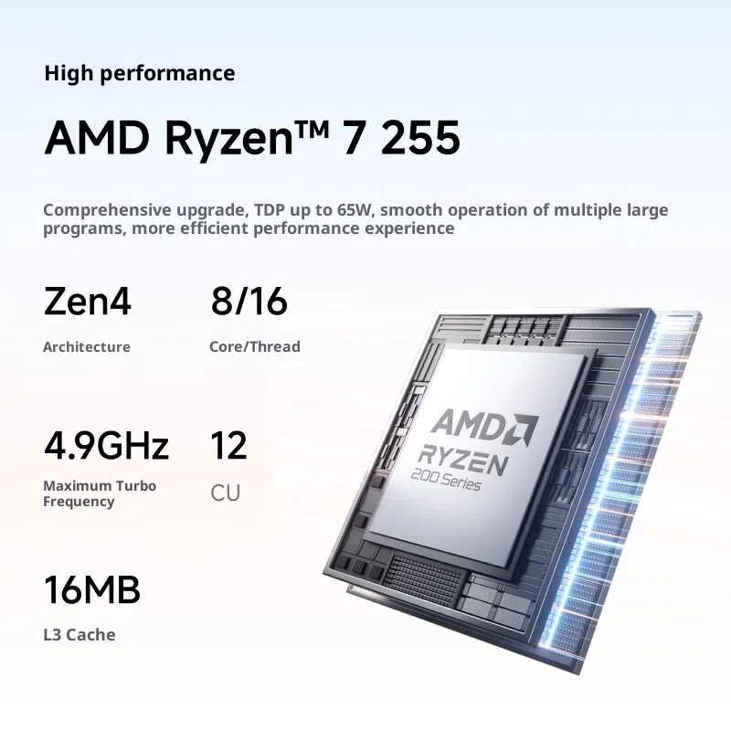 MINISFORUM X1-255: 외부 GPU, 게임  - Pc Gaming Ryzen 7 리뷰 및 가격