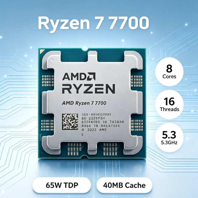 AM5 슬롯 게이밍 데스크탑 CPU AMD 라이젠 7  - Pc Gaming Ryzen 7 리뷰 및 가격