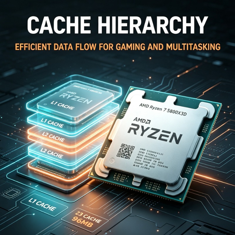 라이젠 7 5800X3D PC 게이밍 프로세서 AM4  - Pc Gaming Ryzen 7 리뷰 및 가격