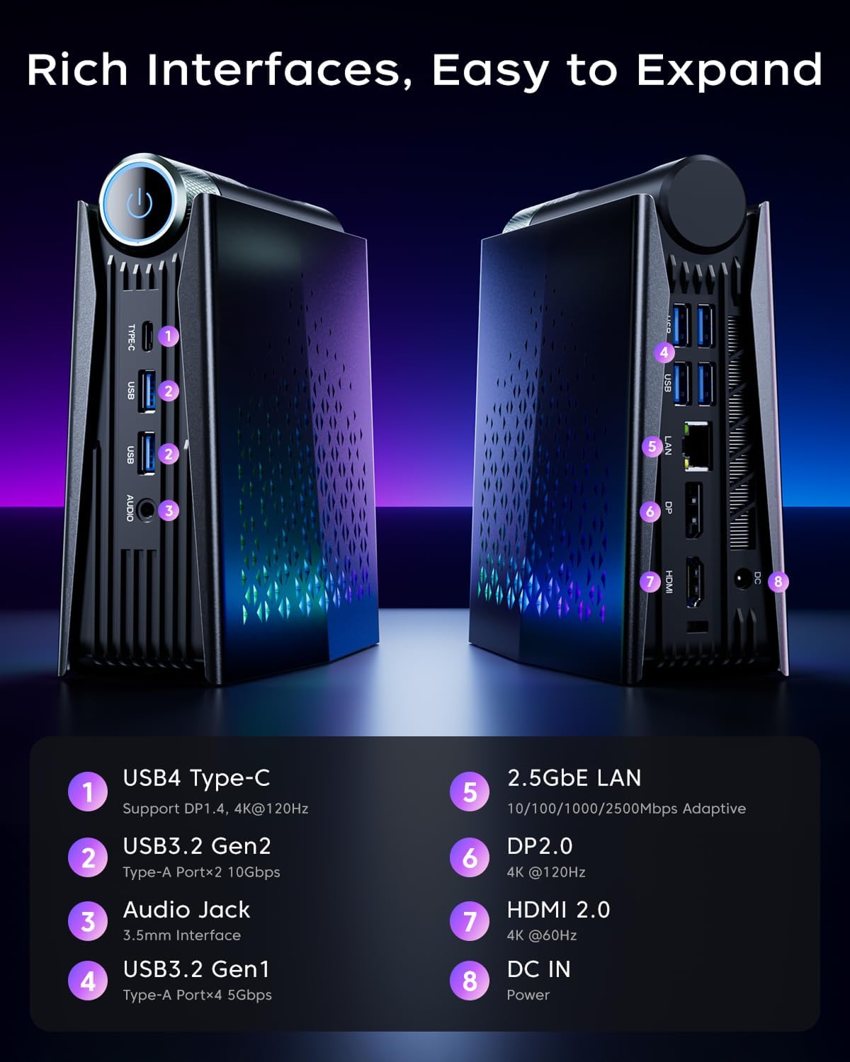 KAMRUI 게이밍 미니 PC Ryzen 7 H255  - Pc Gaming Ryzen 7 리뷰 및 가격