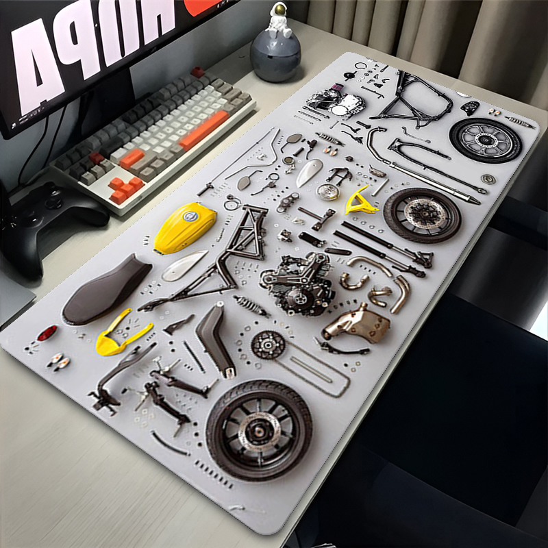 분해도면 고무 마우스 패드 마우스 패드 XXL 게임 액 - Gaming Desk Mat 리뷰 및 가격