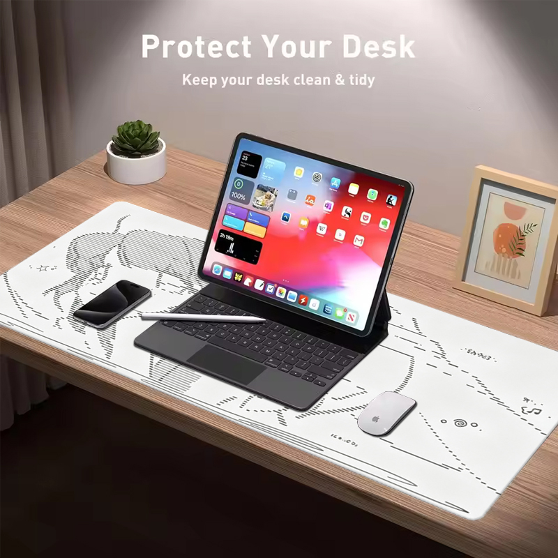 1Pcs 가죽 마우스 패드 애니메이션 엔젤 소녀 Y2k - Gaming Desk Mat 리뷰 및 가격